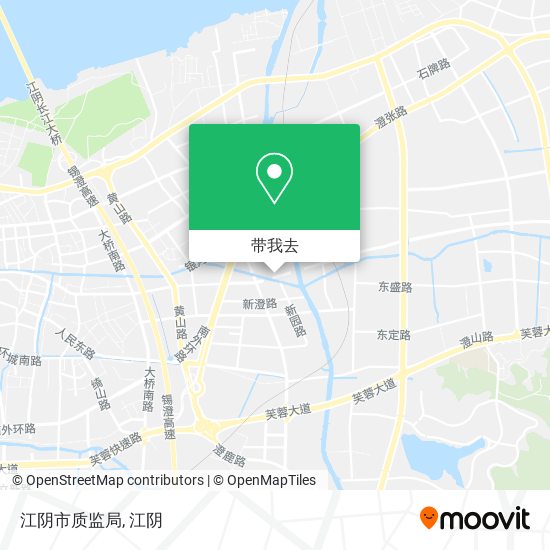 江阴市质监局地图