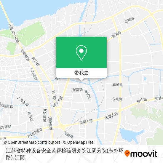 江苏省特种设备安全监督检验研究院江阴分院(东外环路)地图