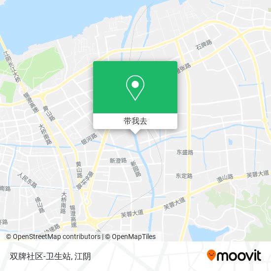 双牌社区-卫生站地图