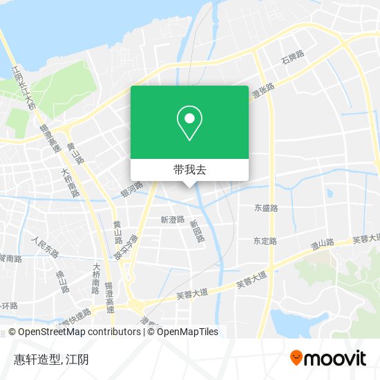 惠轩造型地图