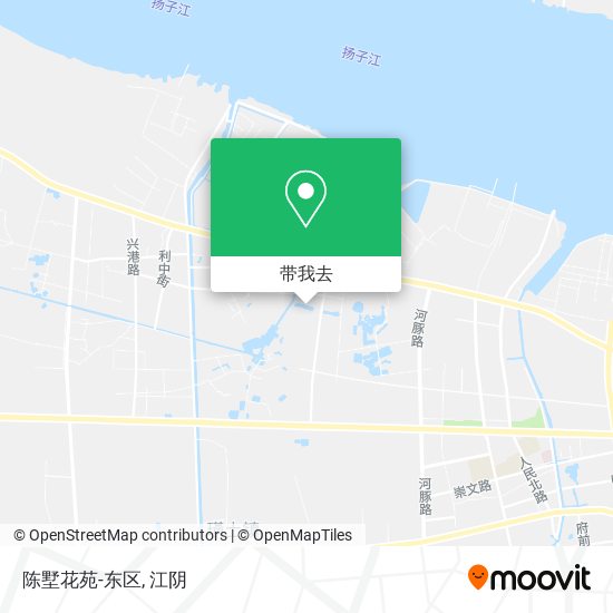 陈墅花苑-东区地图