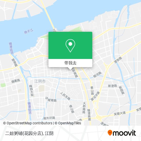 二姐粥铺(花园分店)地图