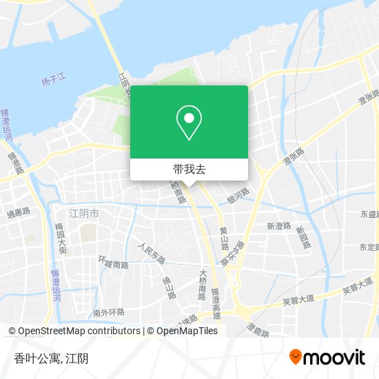 香叶公寓地图