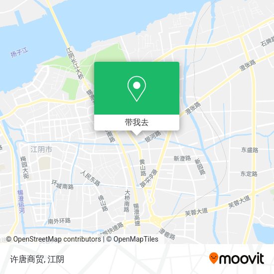许唐商贸地图