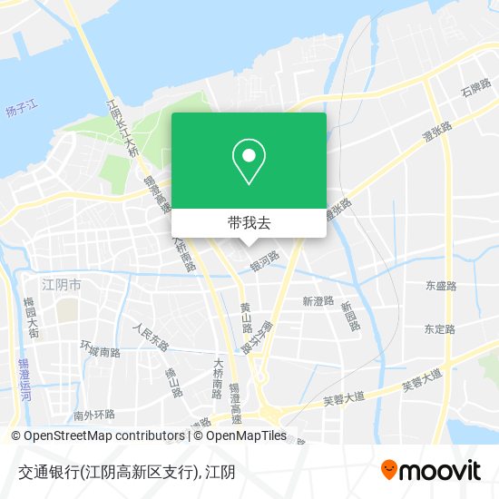 交通银行(江阴高新区支行)地图