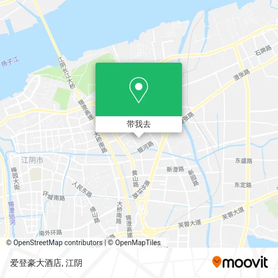 爱登豪大酒店地图