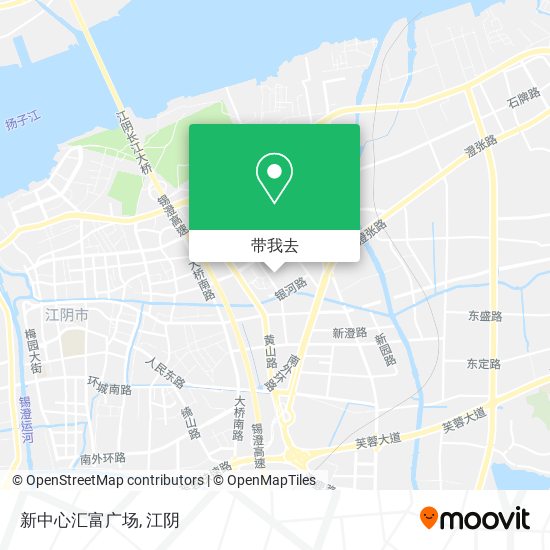 新中心汇富广场地图