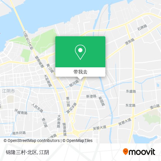 锦隆三村-北区地图