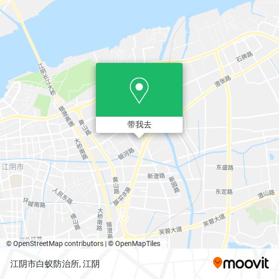 江阴市白蚁防治所地图