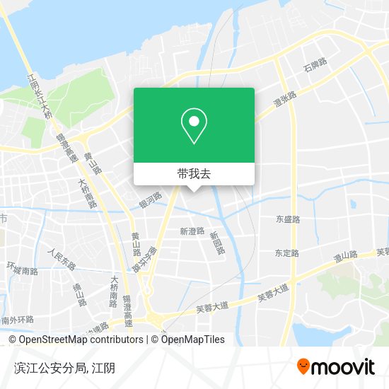 滨江公安分局地图