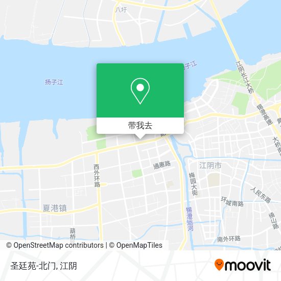 圣廷苑-北门地图