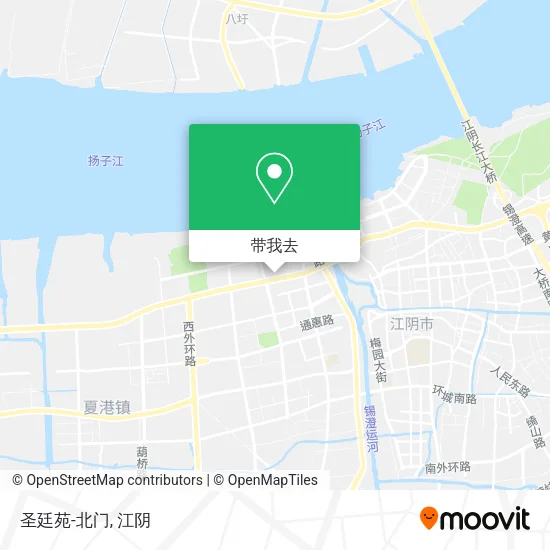 圣廷苑-北门地图