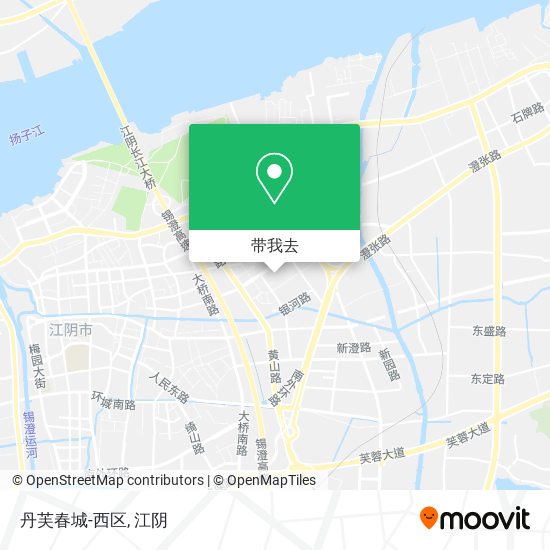 丹芙春城-西区地图