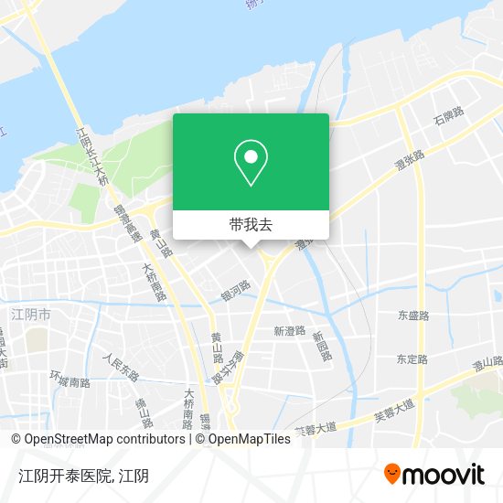 江阴开泰医院地图