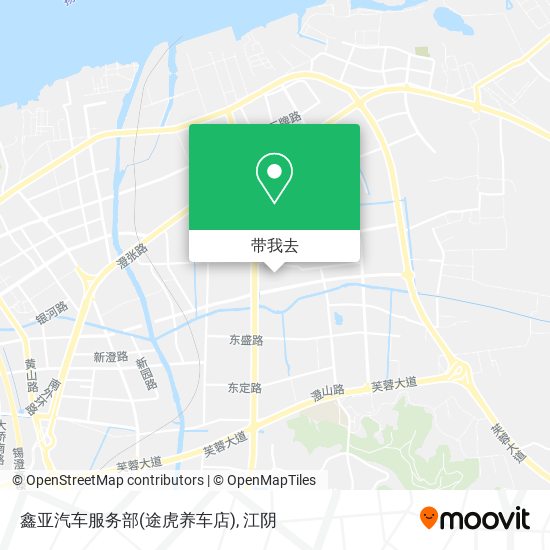 鑫亚汽车服务部(途虎养车店)地图