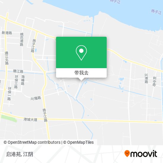 启港苑地图