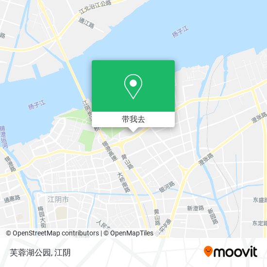 芙蓉湖公园地图