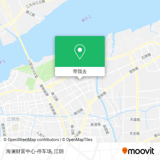 海澜财富中心-停车场地图