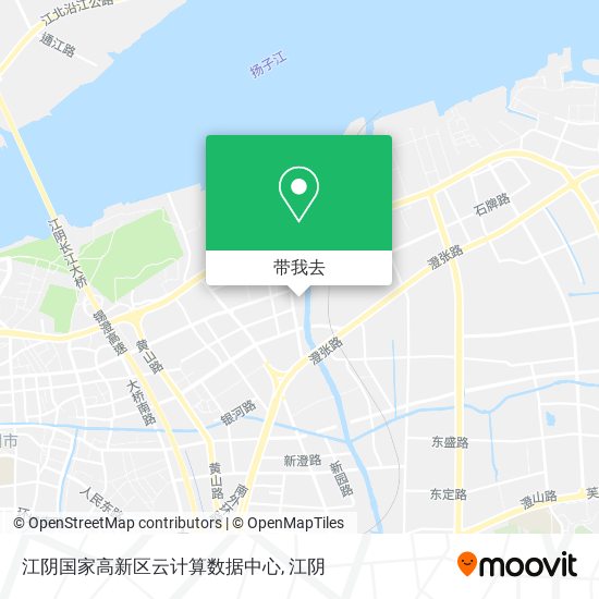江阴国家高新区云计算数据中心地图