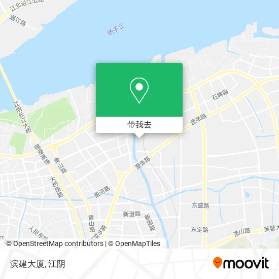 滨建大厦地图