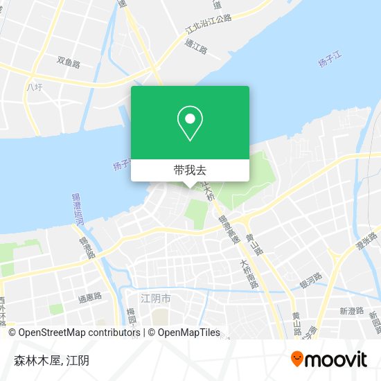 森林木屋地图