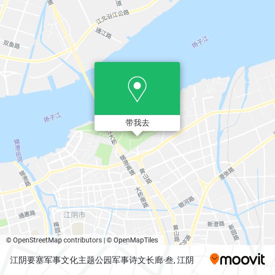 江阴要塞军事文化主题公园军事诗文长廊·叁地图