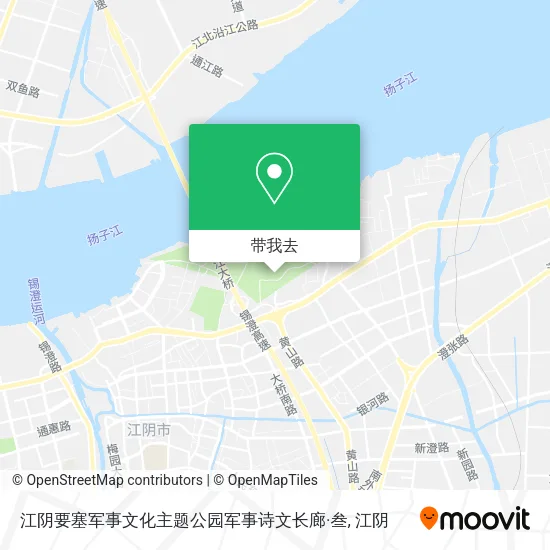 江阴要塞军事文化主题公园军事诗文长廊·叁地图