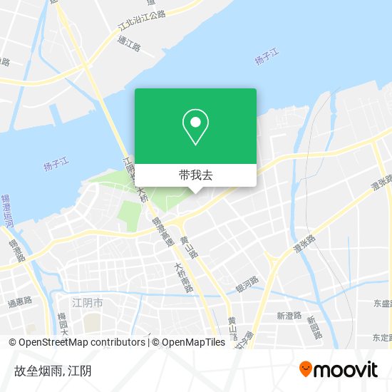故垒烟雨地图