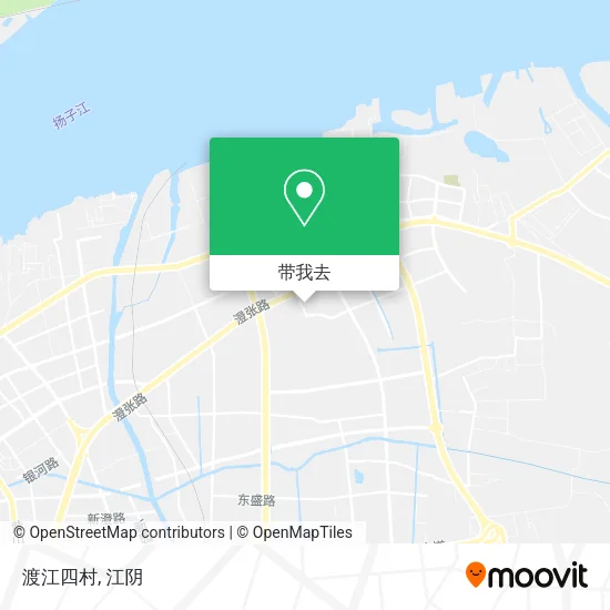 渡江四村地图