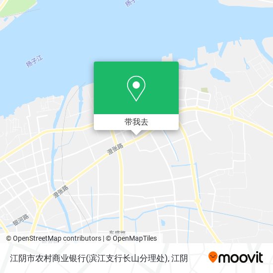 江阴市农村商业银行(滨江支行长山分理处)地图