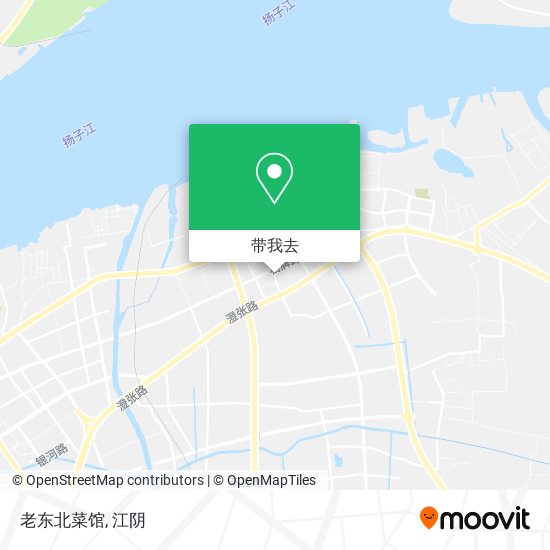 老东北菜馆地图