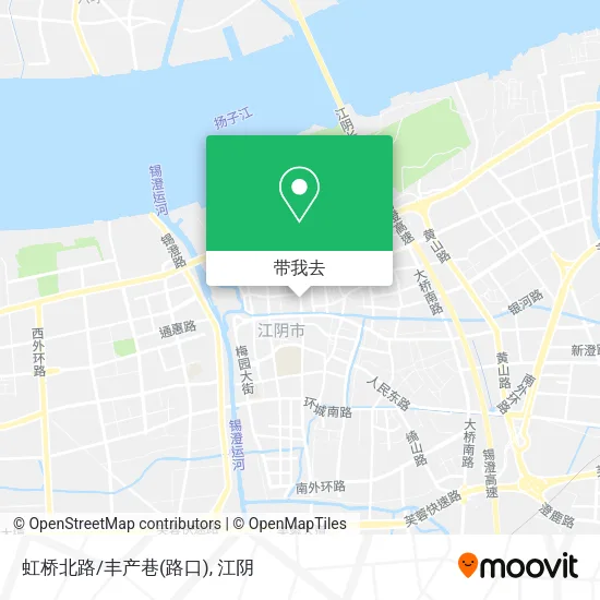 虹桥北路/丰产巷(路口)地图