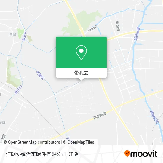 江阴协统汽车附件有限公司地图