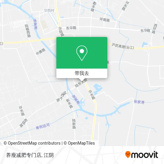 养瘦减肥专门店地图