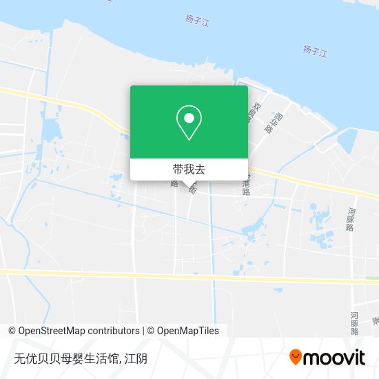 无优贝贝母婴生活馆地图