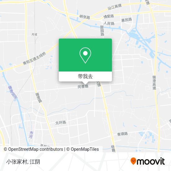小张家村地图