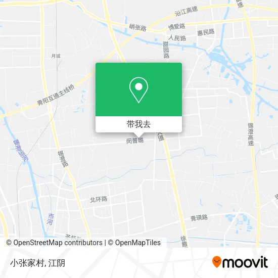 小张家村地图