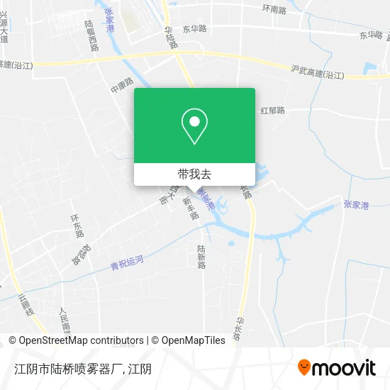 江阴市陆桥喷雾器厂地图