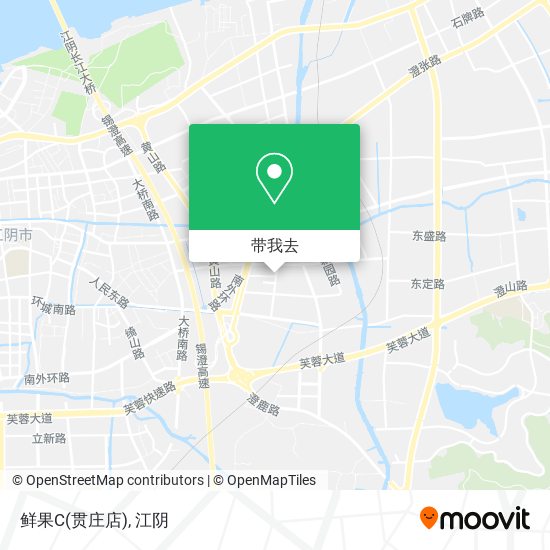 鲜果C(贯庄店)地图