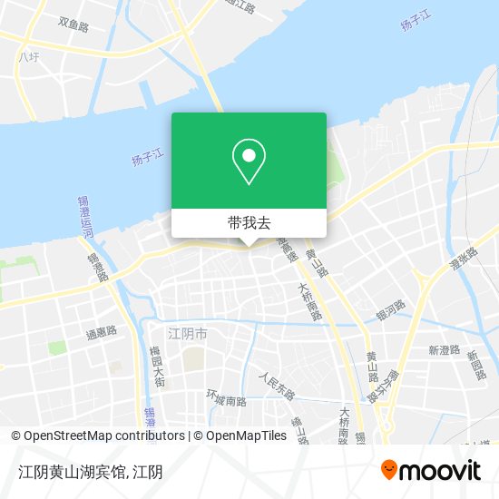 江阴黄山湖宾馆地图