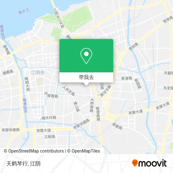 天鹤琴行地图