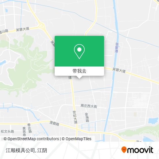 江顺模具公司地图