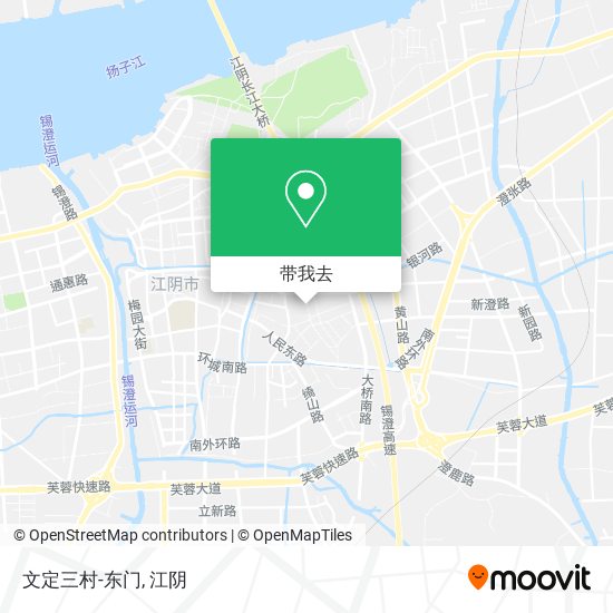 文定三村-东门地图