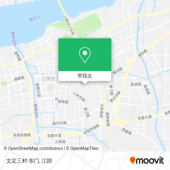 文定三村-东门地图