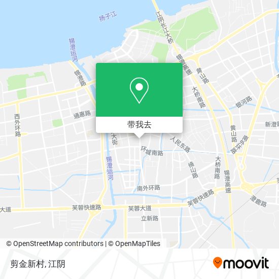 剪金新村地图