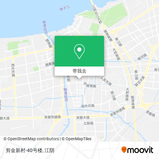 剪金新村-40号楼地图