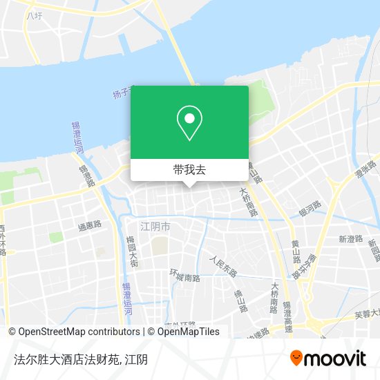 法尔胜大酒店法财苑地图