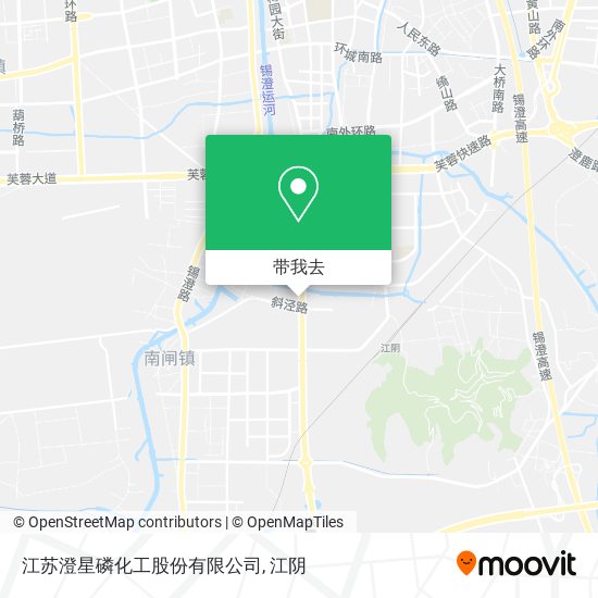 江苏澄星磷化工股份有限公司地图