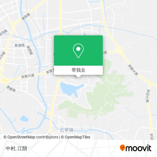 中村地图