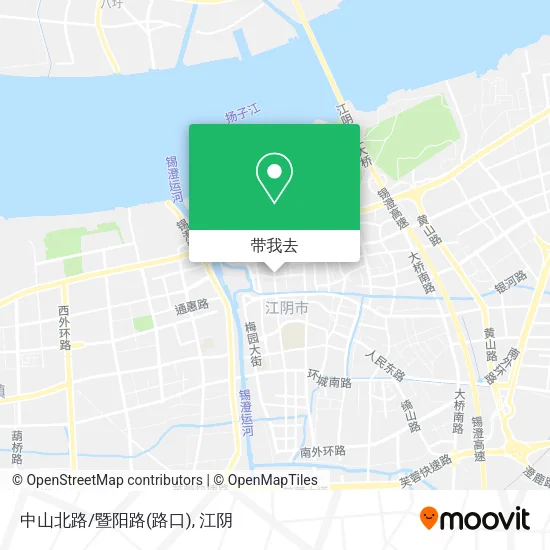 中山北路/暨阳路(路口)地图
